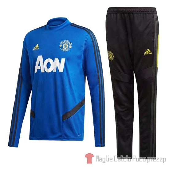 Tuta da Track Manchester United 2019/2020 Blu - Clicca l'immagine per chiudere